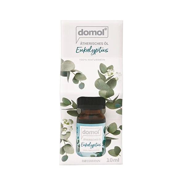 Domol Eucalyptus Essential Oil 10ml - Natural Aromatherapy, Refreshing Home Fragrance, Diffuser & Room Spray Oil