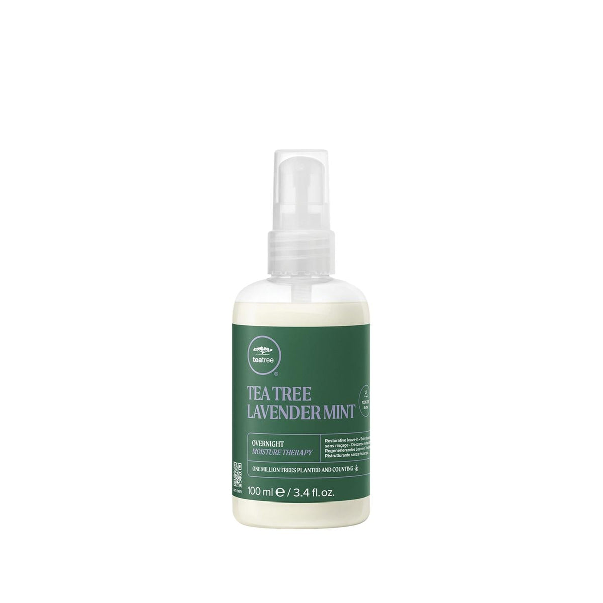 Paul Mitchell Tea Tree Lavender Mint Overnight Therapy Hair Care - Natural Overnight Hair Mask & Treatment for Dryness & Dandruff Relief