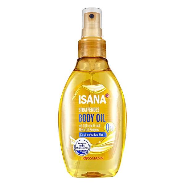 Isana Q10 Firming Body Oil Spray: Anti-Aging Moisturizer with 6 Botanical Oils for Radiant & Tight Skin (5.07 fl oz)