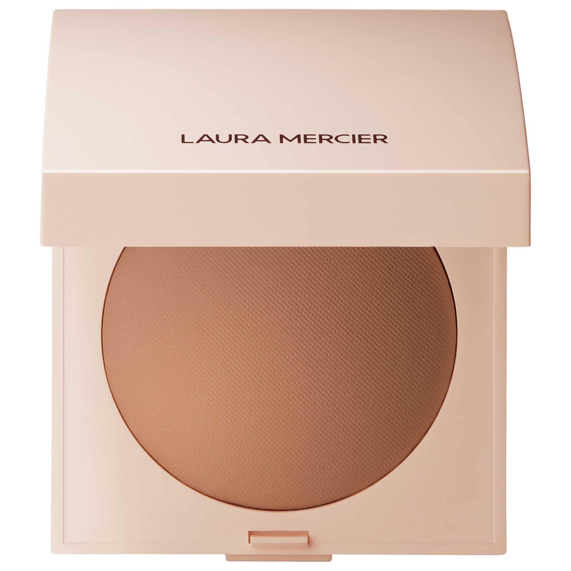 Real Flawless Luminous Perfecting Talc-Free Pressed Powder Makeup - Natural Finish, Vegan, Light Coverage