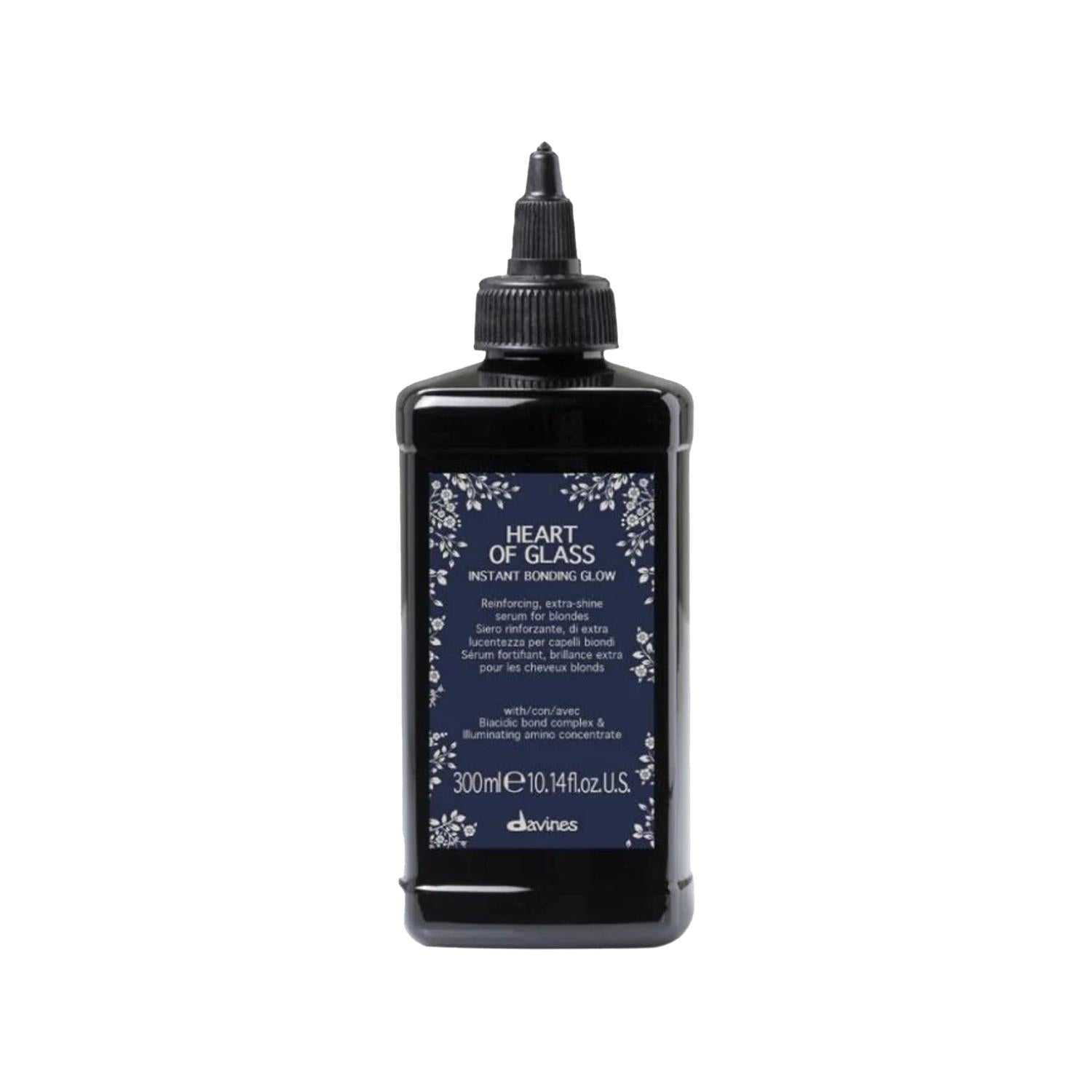 Davines Heart Of Glass Blonde Hair Serum - Instant Shine for Color-Treated Hair, 300ml