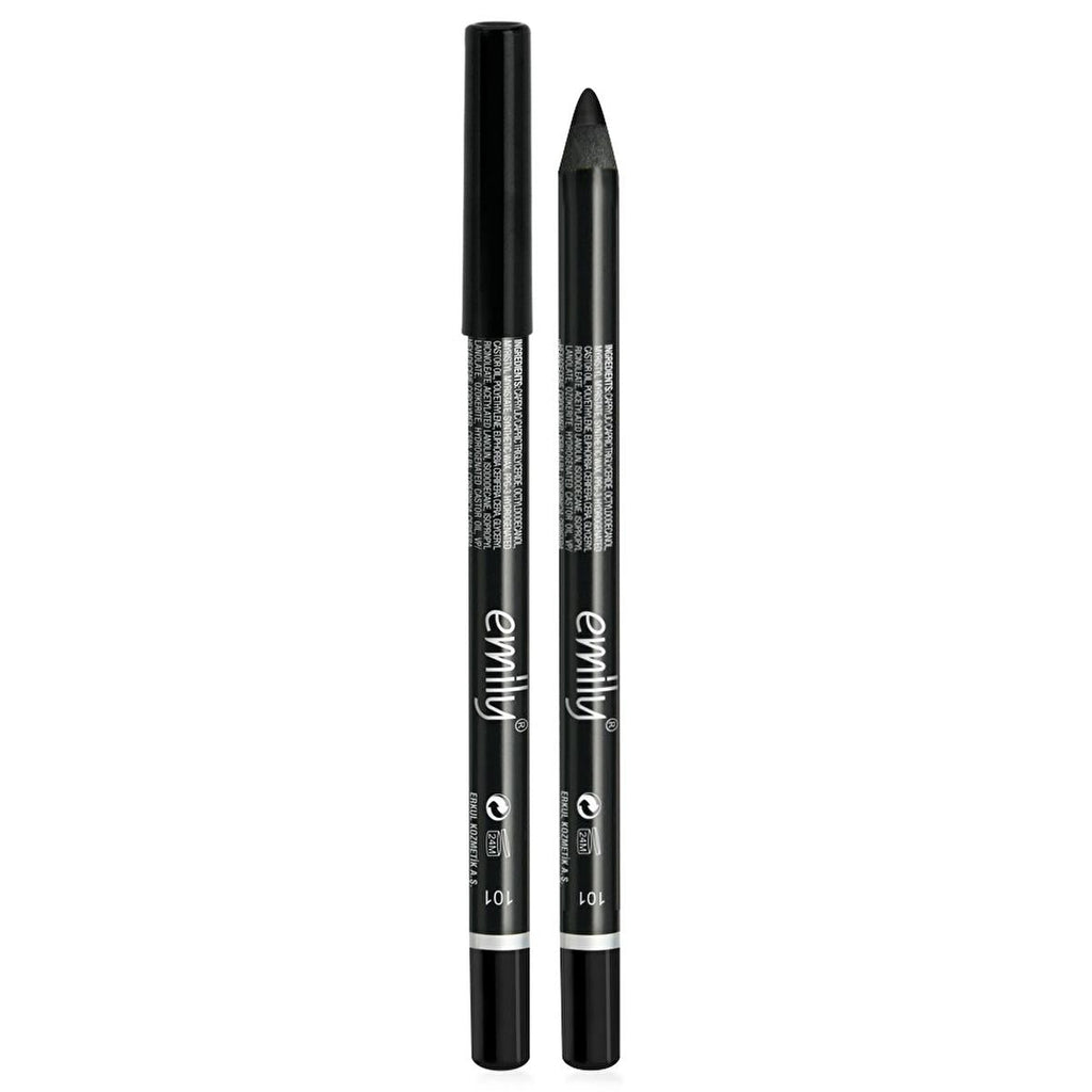 Emily Waterproof Eye Pencil - Long-Lasting, High-Quality Cosmetic Eye Liner with Rich Color Options
