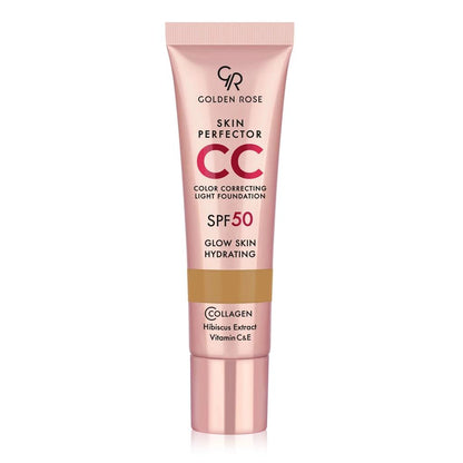 Golden Rose Skin Perfect CC SPF 50 Foundation 106 Toffee 30ml