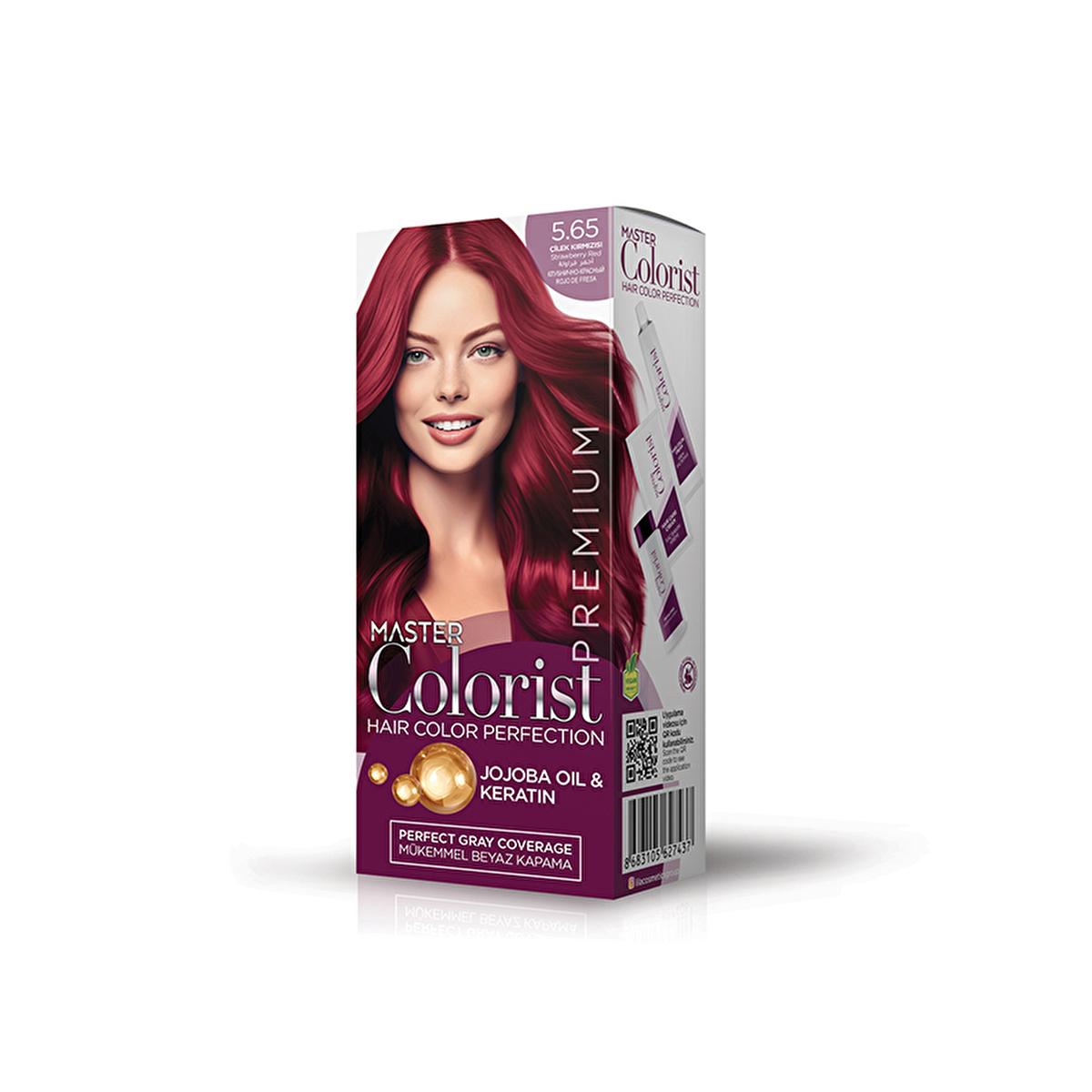 Master Colorist Premium Cream Hair Color - Nourishing Permanent Hair Color with Jojoba Oil