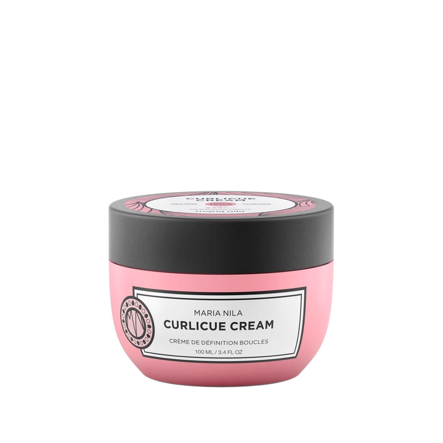 Maria Nila Curlicue Cream - Curl Enhancing & Moisturizing Cream for Curly Hair, 3.38 fl oz