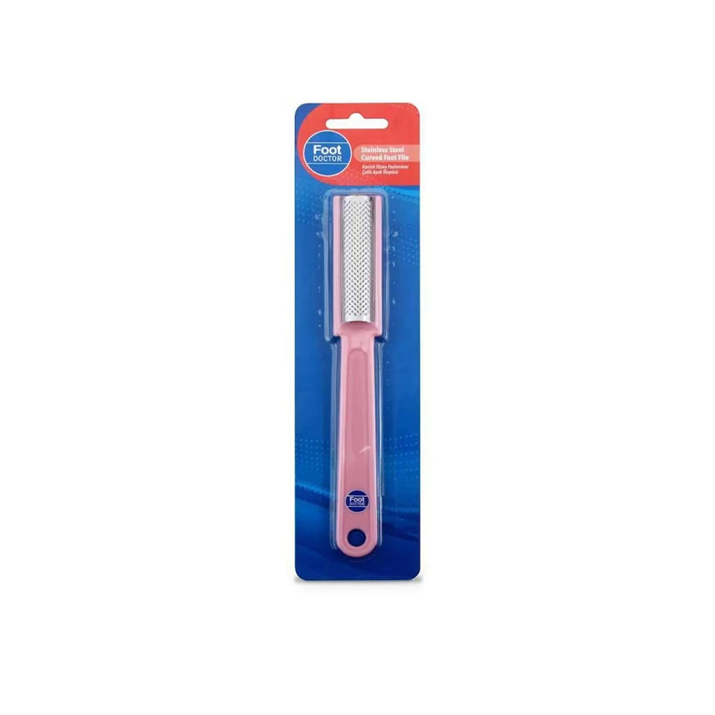 Foot Doctor Curved Stainless Steel Foot File for Smooth Heels