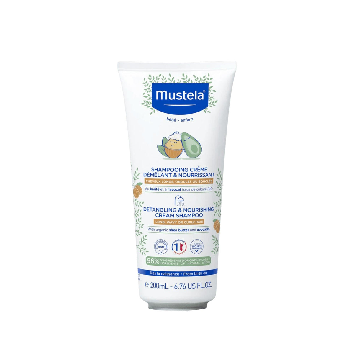 Mustela Detangling & Nourishing Shampoo for Kids 200ml