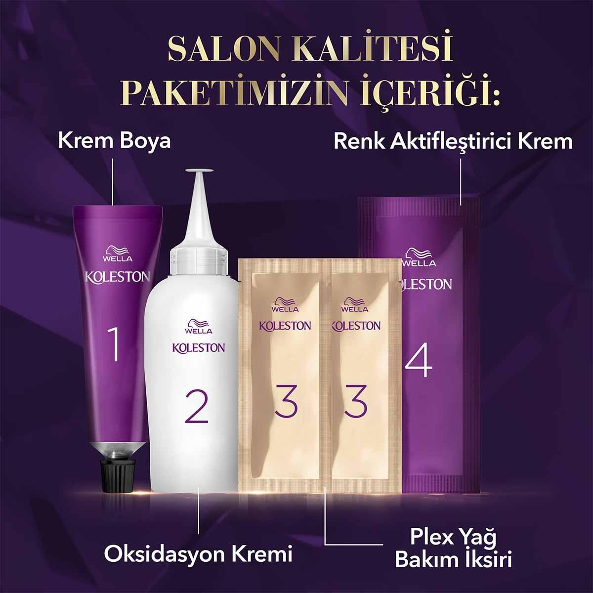 Wella Koleston Supreme Intense Hair Dye - Luxurious Permanent Hair Color with Moisturizing Benefits