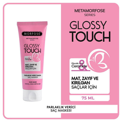 Morfose Glossy Touch Shine-Boosting Hair Mask 75 ml
