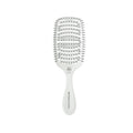 Olivia Garden Essential Care Flex Fine Hair Bristles Ice White Hair Brush for Gentle Detangling