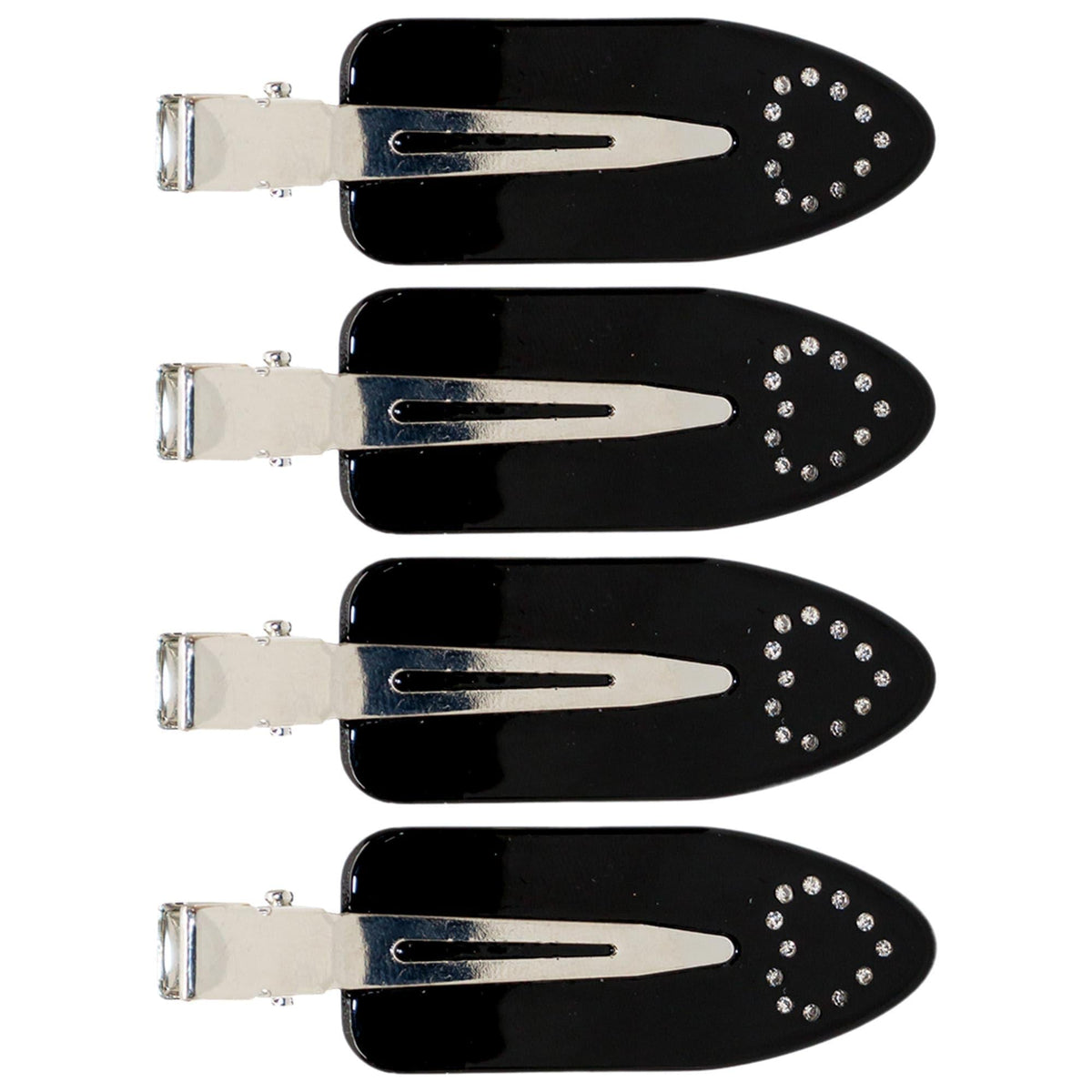 Popstar Hair Setting Clips in Amour Noir - Anti-Crease Hair Clips for Salon-Quality Styling