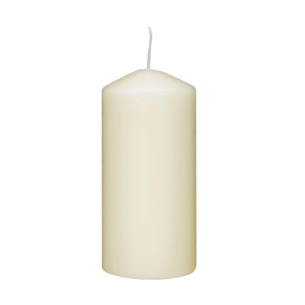 Rubin Licht Champagne Cylinder Pillar Candle 150x70 mm