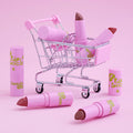Beaulis Matte Lipstick - Long Lasting Red Punch Lip Color for Bold Lips