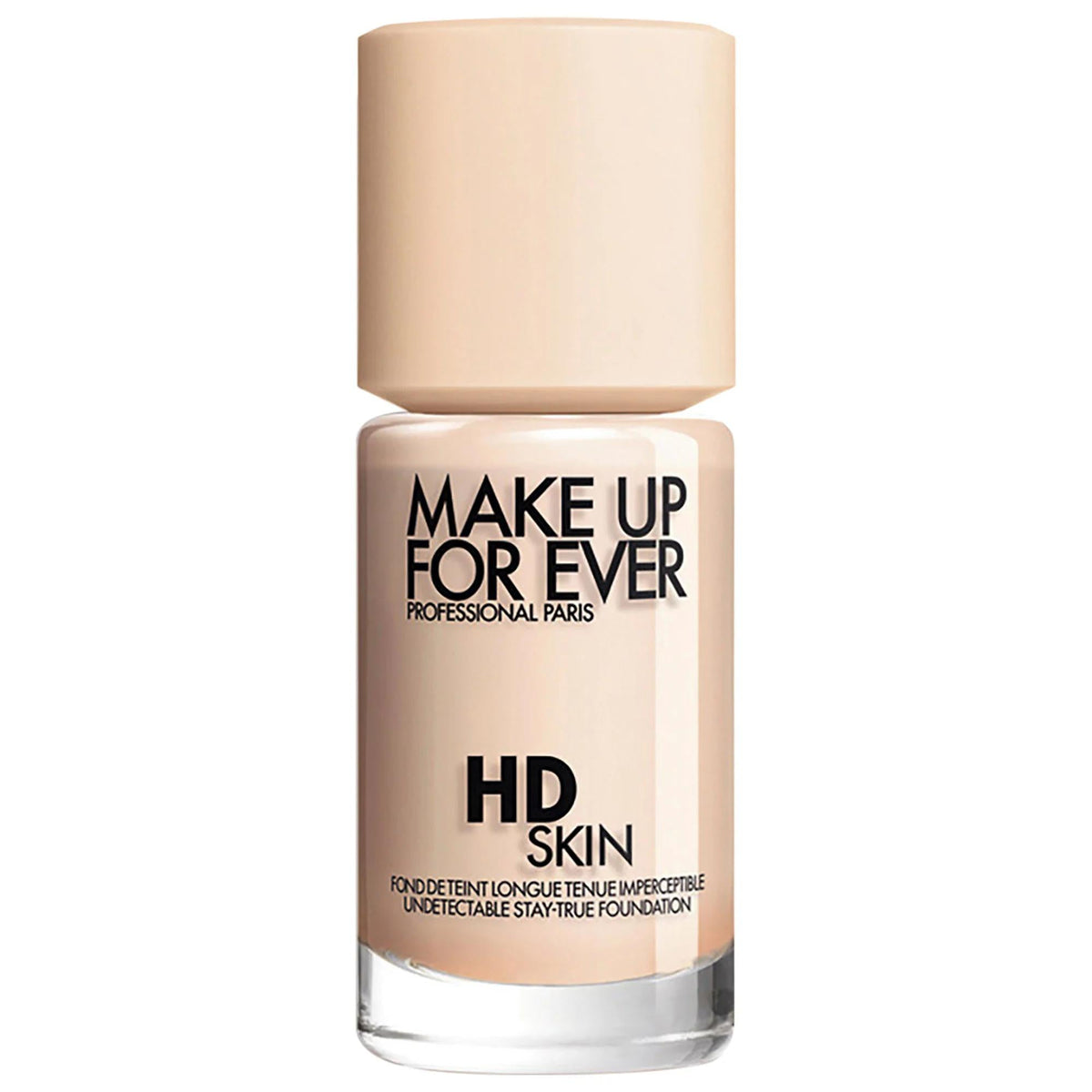 HD Skin Waterproof Natural Matte Liquid Foundation by Make Up For Ever - Long-Lasting, Eco-Friendly Packaging, Non-Comedogenic