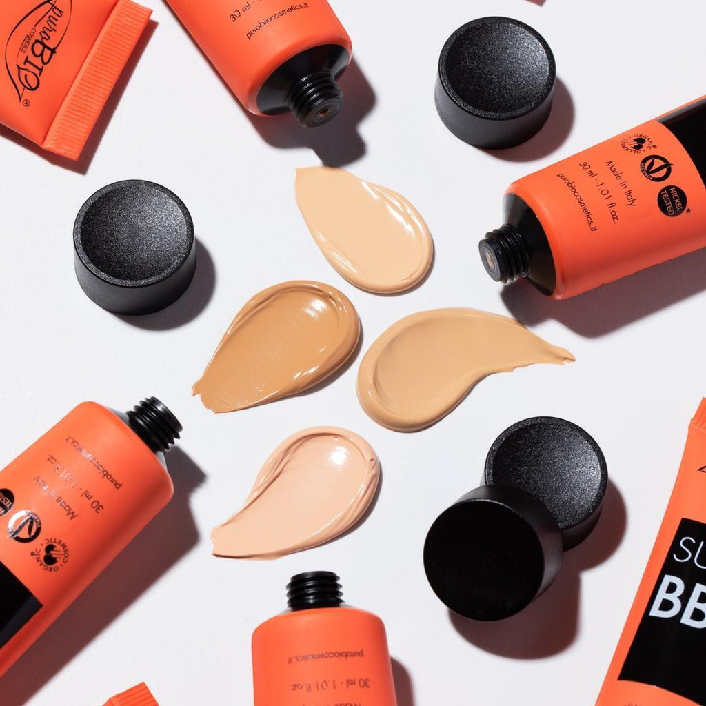 PuroBio Organic Liquid Foundation - Paraben-Free, Waterproof Makeup for Sensitive Skin