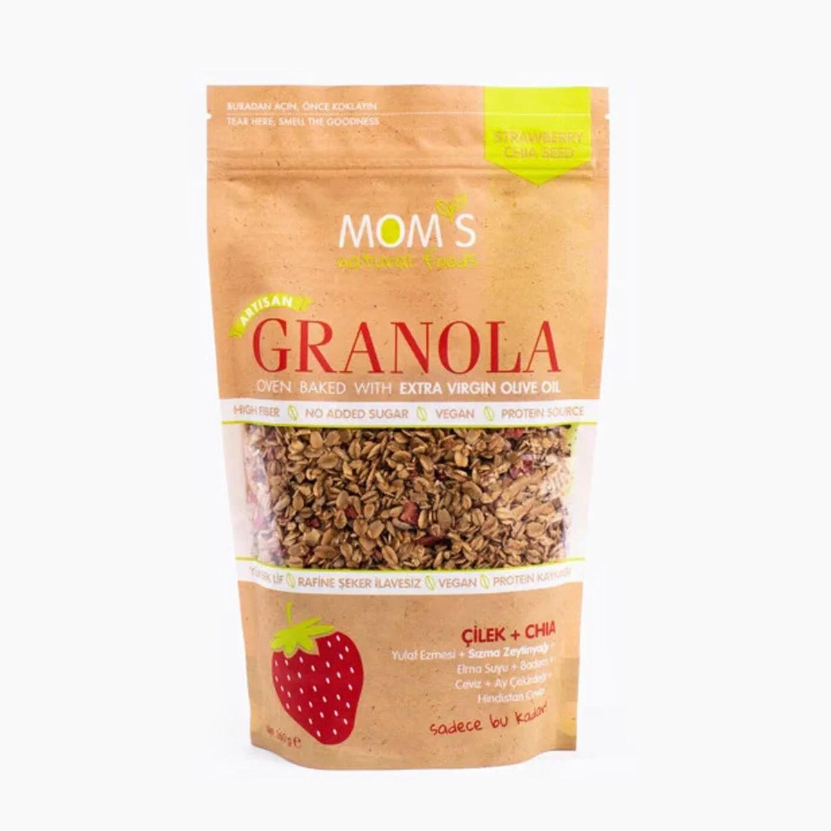Moms Granola Strawberry & Chia Seed Blend 280g