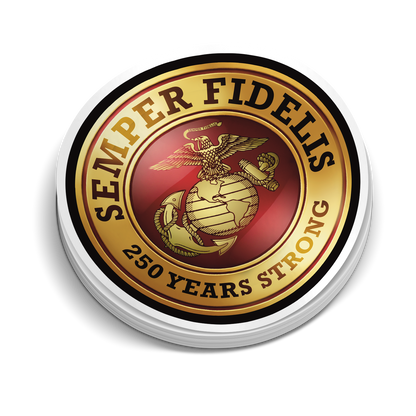 Marine Corps 250th Birthday Pack (11 Stickers)