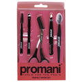 Promani Eyebrow Care Set - Professional Grooming Tools for Shaping, Tweezing, and Trimming - Beauty Accessories for Precise Eyebrow Shaping