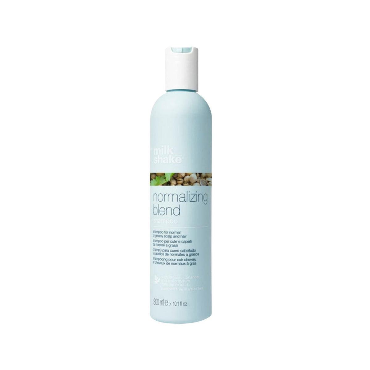 milk_shake Normalizing Blend Shampoo for Oily Hair - 300ml, Gentle Cleansing & Oil Control