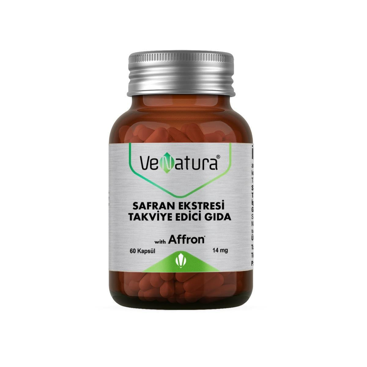 VeNatura Saffron Extract Dietary Supplement 60 Capsules