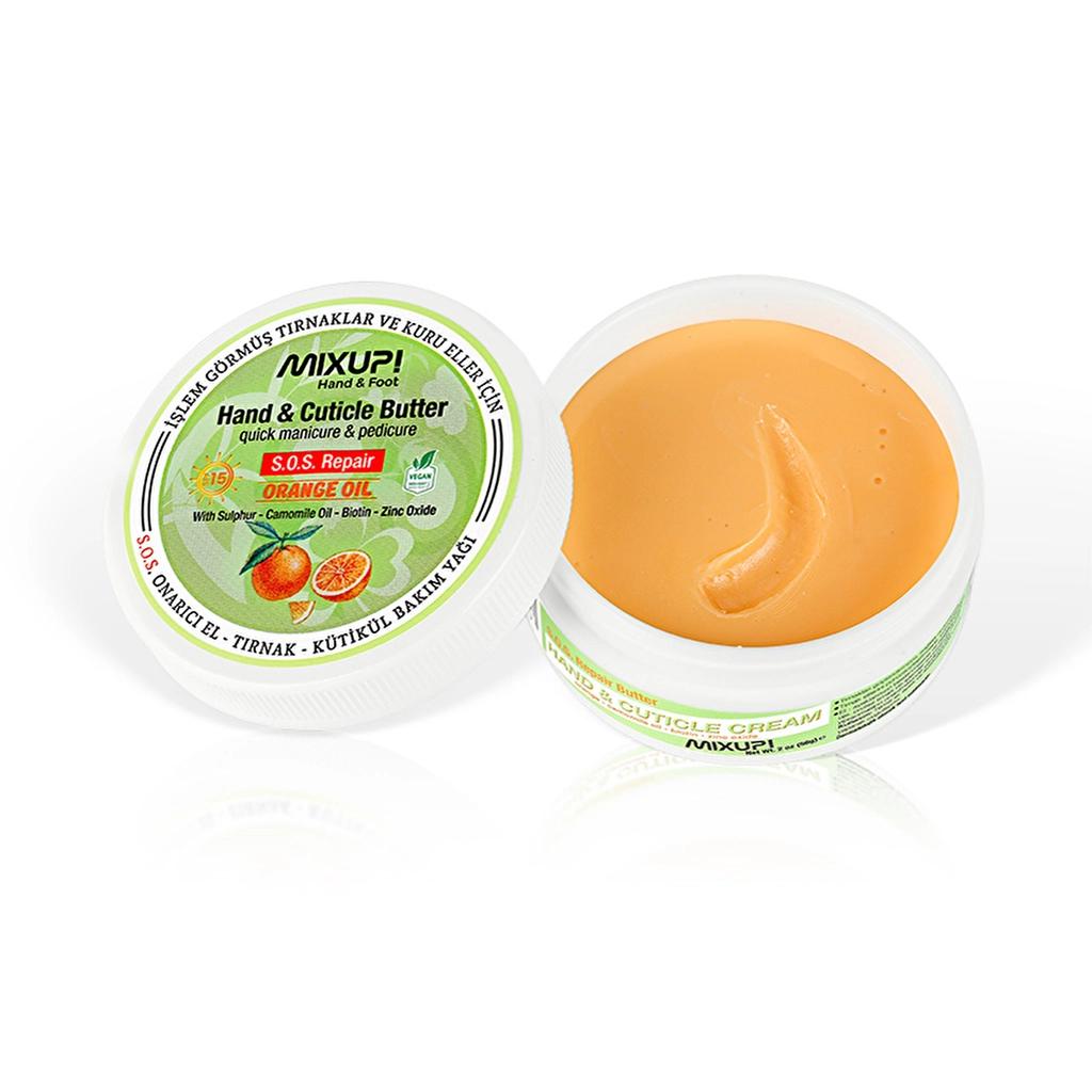 Mixup! Orange Oil Cuticle & Nail Care Butter 56g