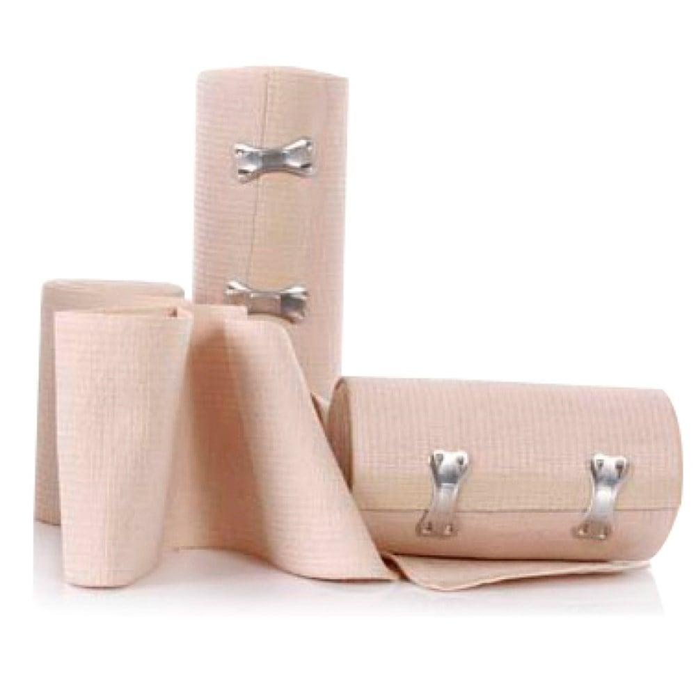 Elastik Elastic Bandage 12cm - Support & Compression for Injuries, Strains & Sports - Reusable Elastic Wrap