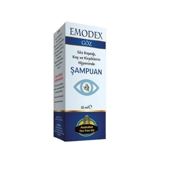 Emodex Eye Shampoo - Gentle Eyelid & Eyelash Cleanser with TEA TREE OIL - 1.01 fl oz