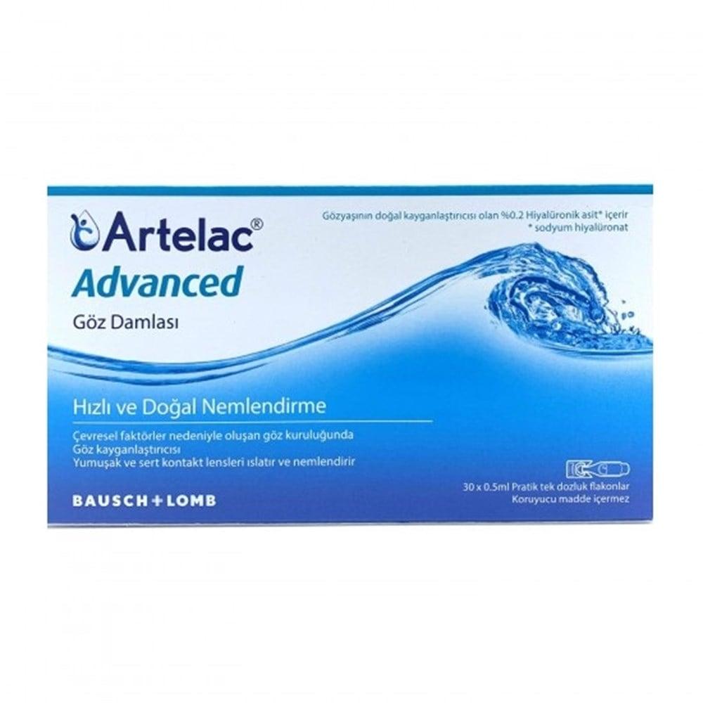 Artelac Advanced Eye Drops - Quick Relief | 30 x 0.5 ml