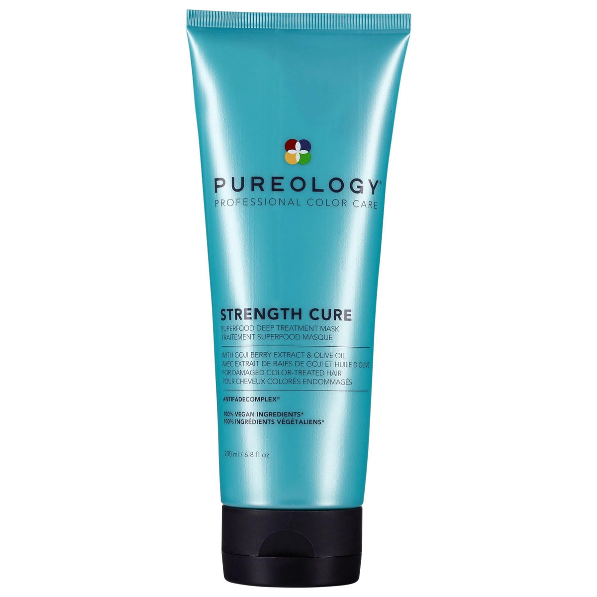 Strength Cure Superfoods Treatment Hair Mask - Nourishing, Color Protecting, Vegan Hair Care