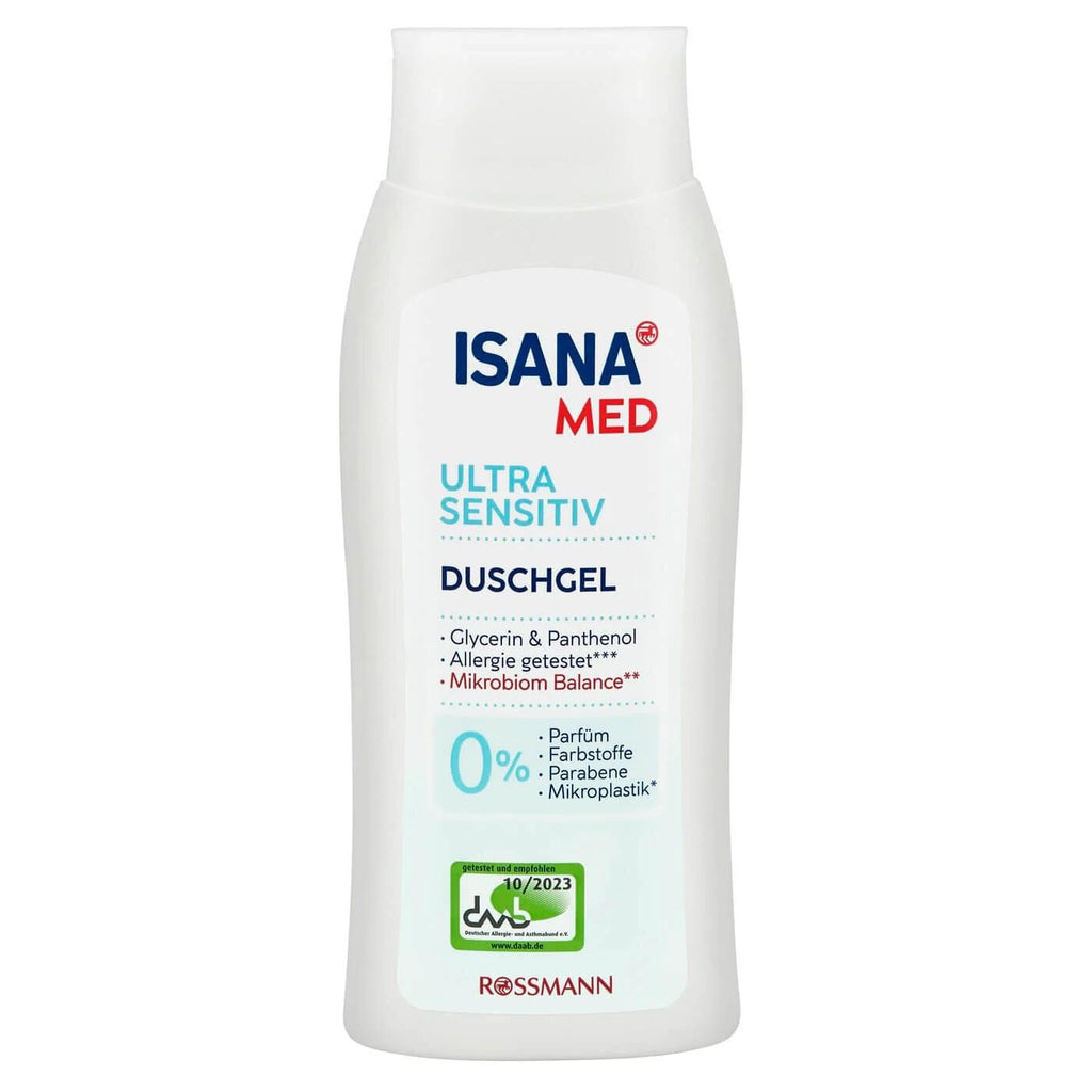 Isana Med Ultra Sensitive Shower Gel for Delicate Skin 250 ml