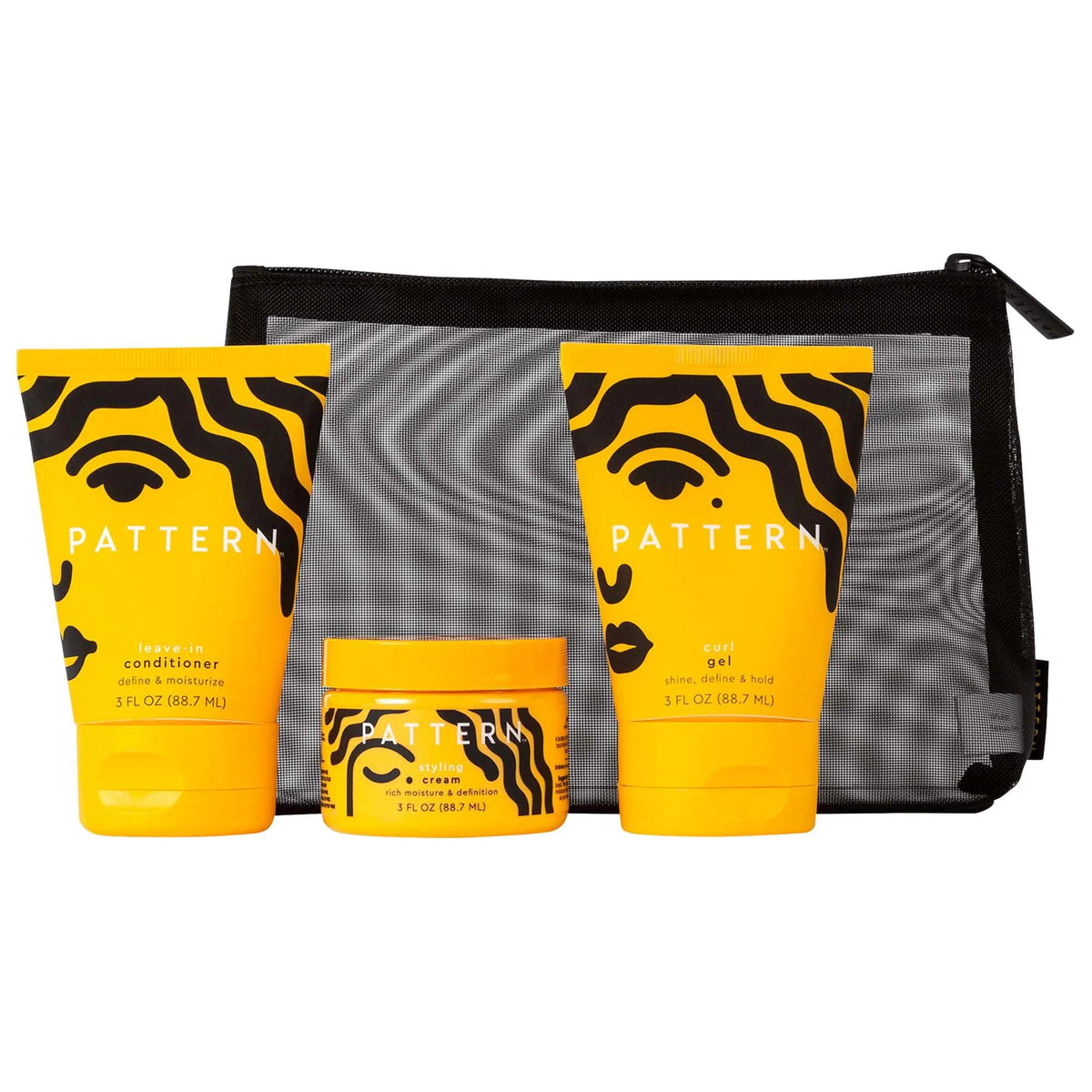 Curl Cocktail Hair Set - 3-Piece Curl Styling Kit for Curly, Wavy, Coily Hair - Cruelty-Free, Sulfate-Free