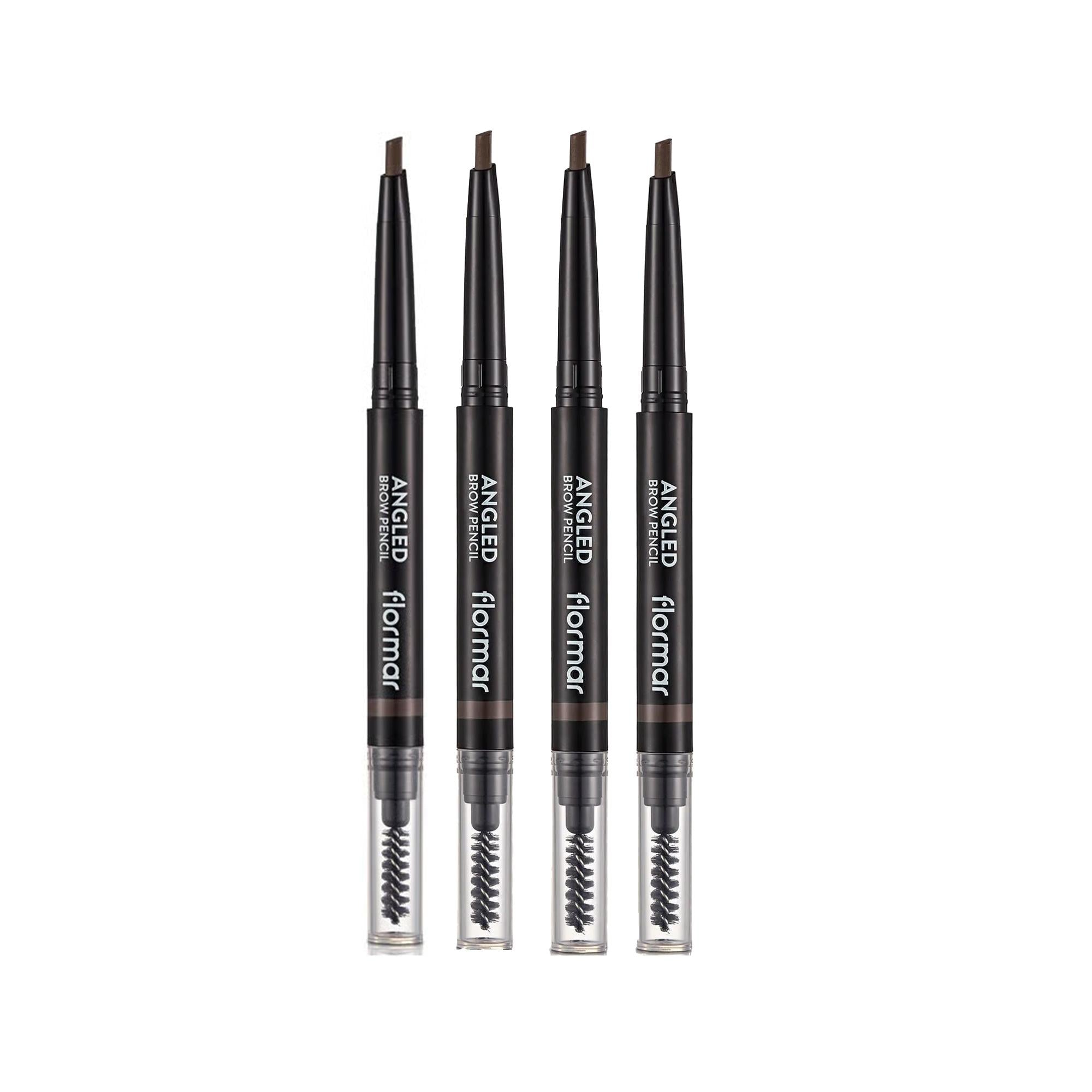 Flormar Angled Brow Pencil for Precise Eyebrow Shaping & Definition - Compact & Portable