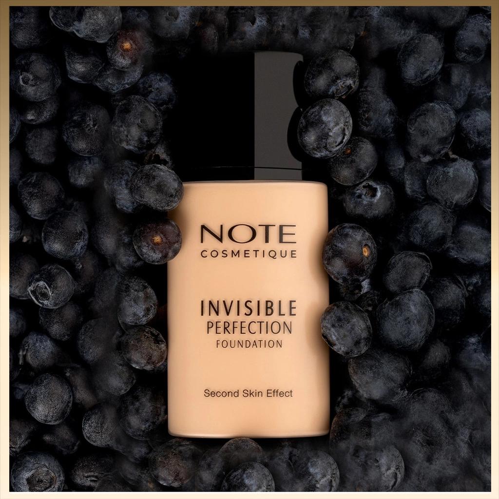 Note Invisible Perfection Foundation Shade 170 Yellow Undertone