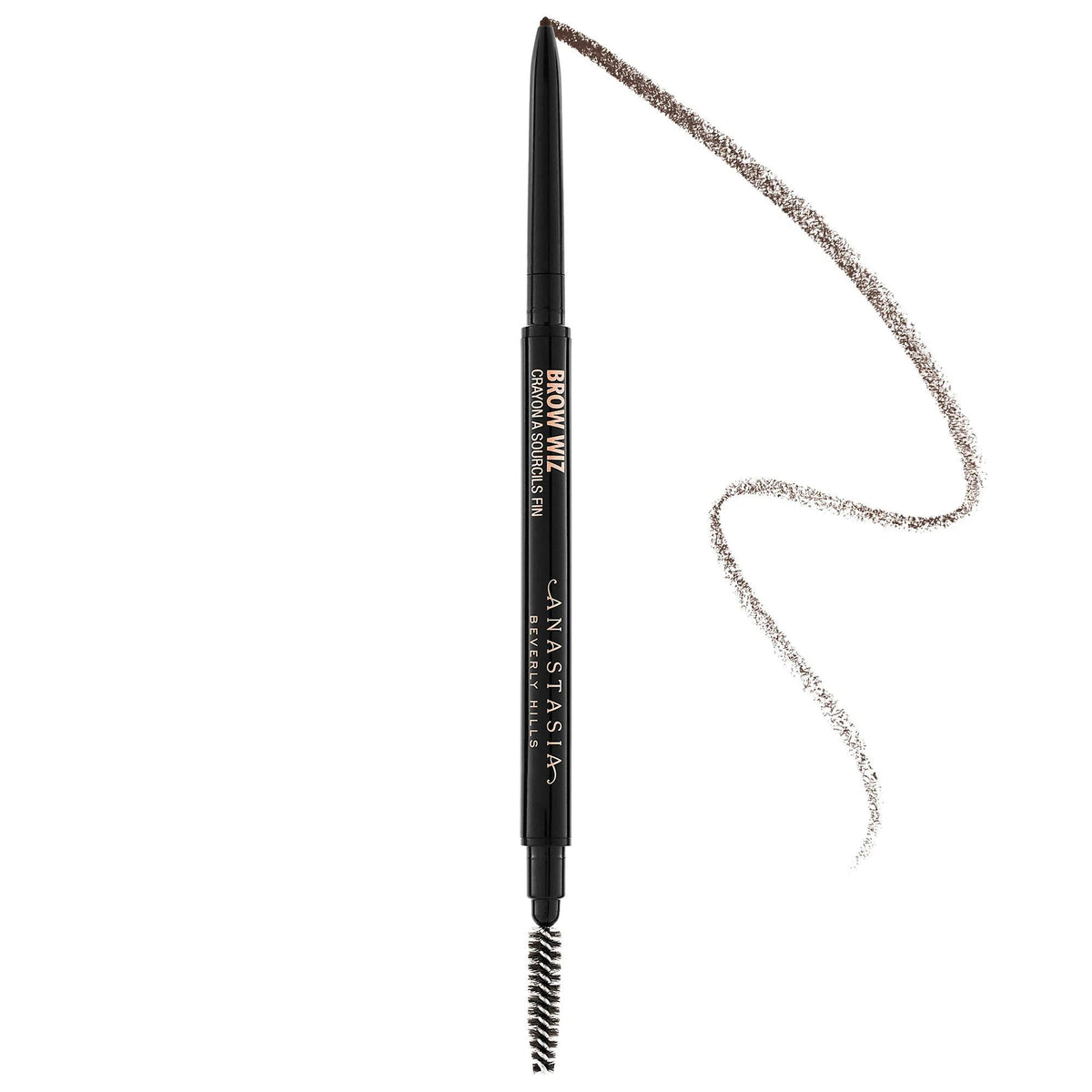 Anastasia Brow Wiz Ultra-Slim Precision Eyebrow Pencil for Fuller Brows - Retractable, Clean Beauty, Natural Definition