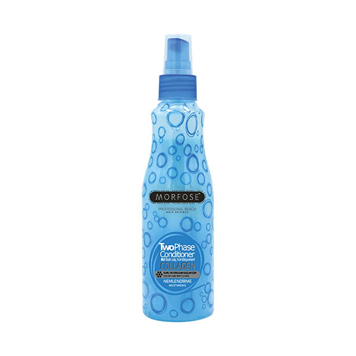 Morfose Collagen Double Phase Hair Serum - 7.44 fl oz, Heat Protectant & Softening Hair Care