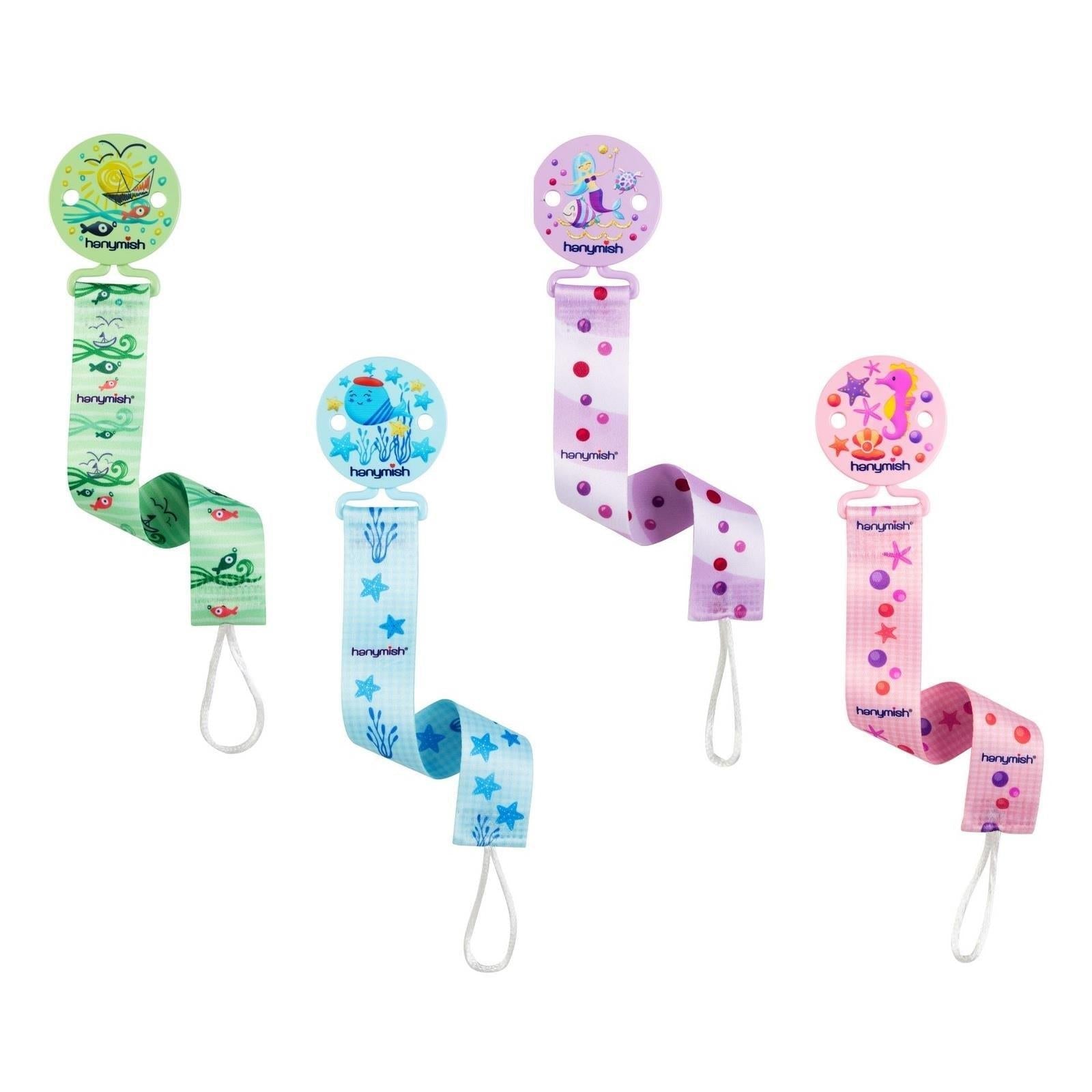 Hanymish Washable Pacifier Clip for Babies - Easy Clean, Practical & Hygienic Baby Accessory