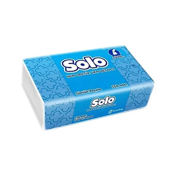 Solo Çek Al Mendil 150'li - Soft, Durable, and Economical Tissue Paper for Personal Care