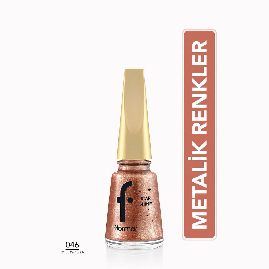 Flormar Star Shine Metallic Nail Polish in Rose Whisper 11ml