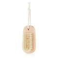 Eklips Wooden Nail Brush - Gentle Nail Cleaning Brush for Manicures & Pedicures | Portable Nail Care Tool