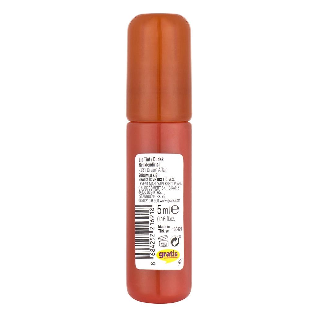 Beaulis Tintory Tint Lip Gloss 231 Dream Affair 4.5ml