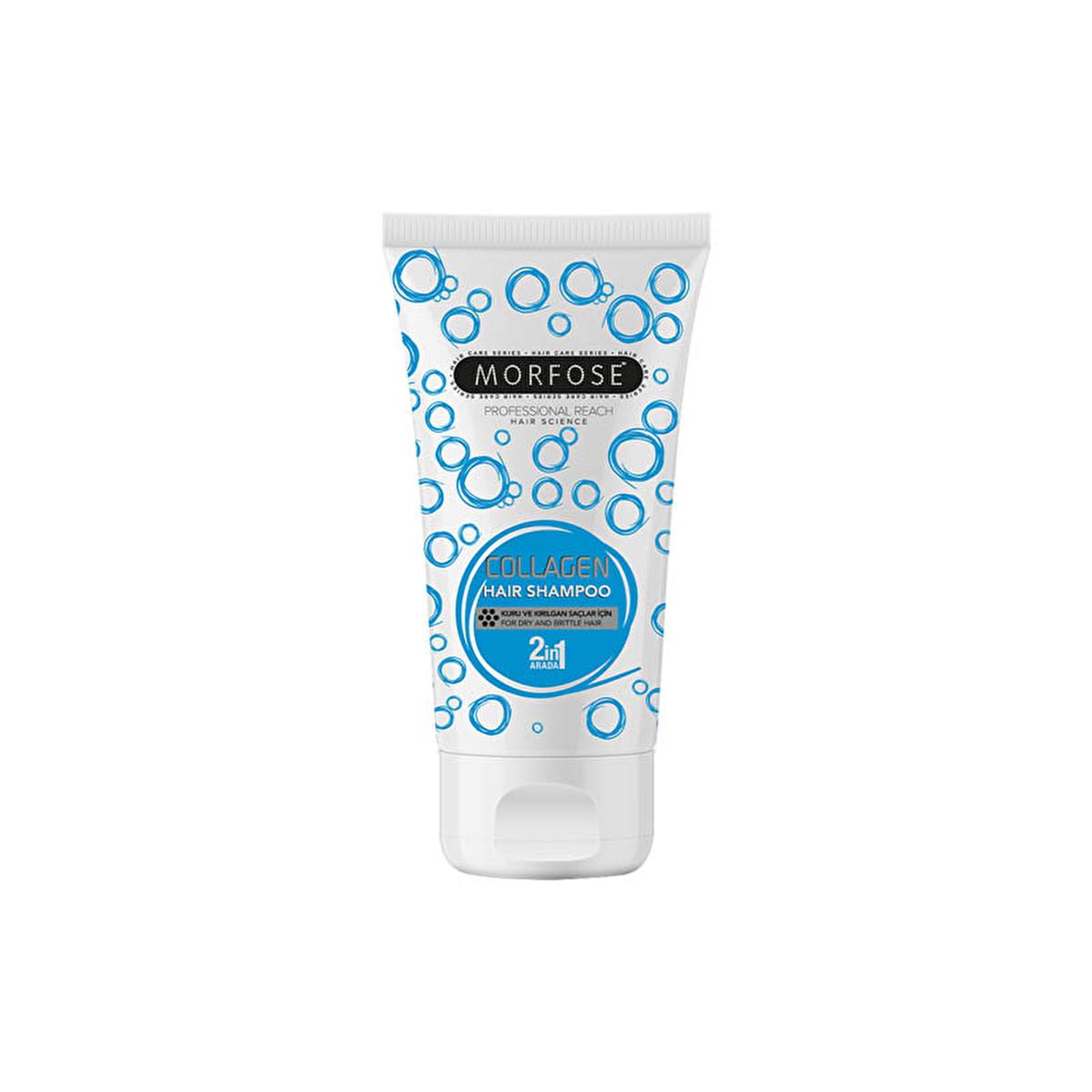 Morfose Collagen Shampoo for Dry Hair - 1.69 fl oz, Gentle Cleansing & Nourishment