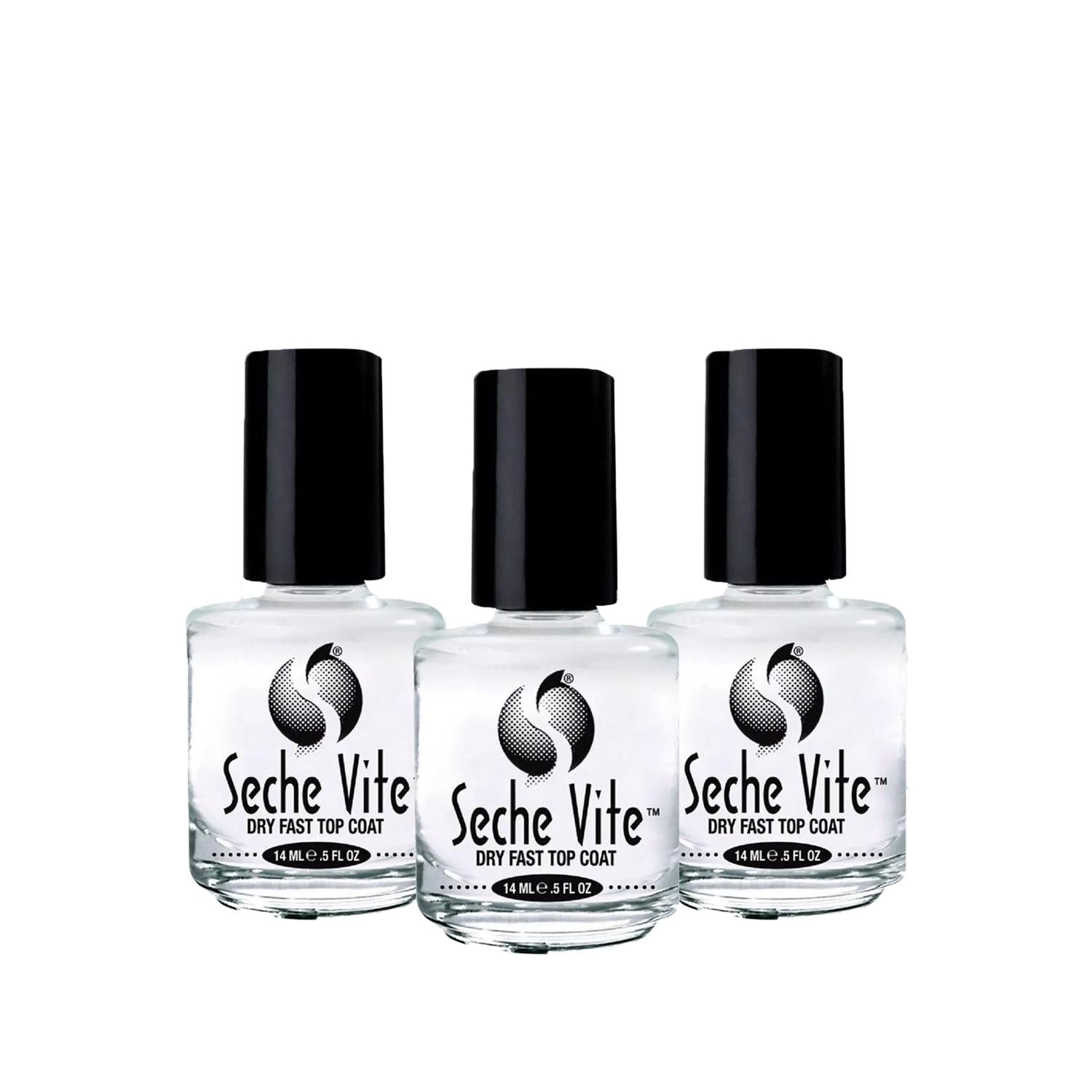 Seche Vite Dry Fast Top Coat for Shiny Nails 14 ml
