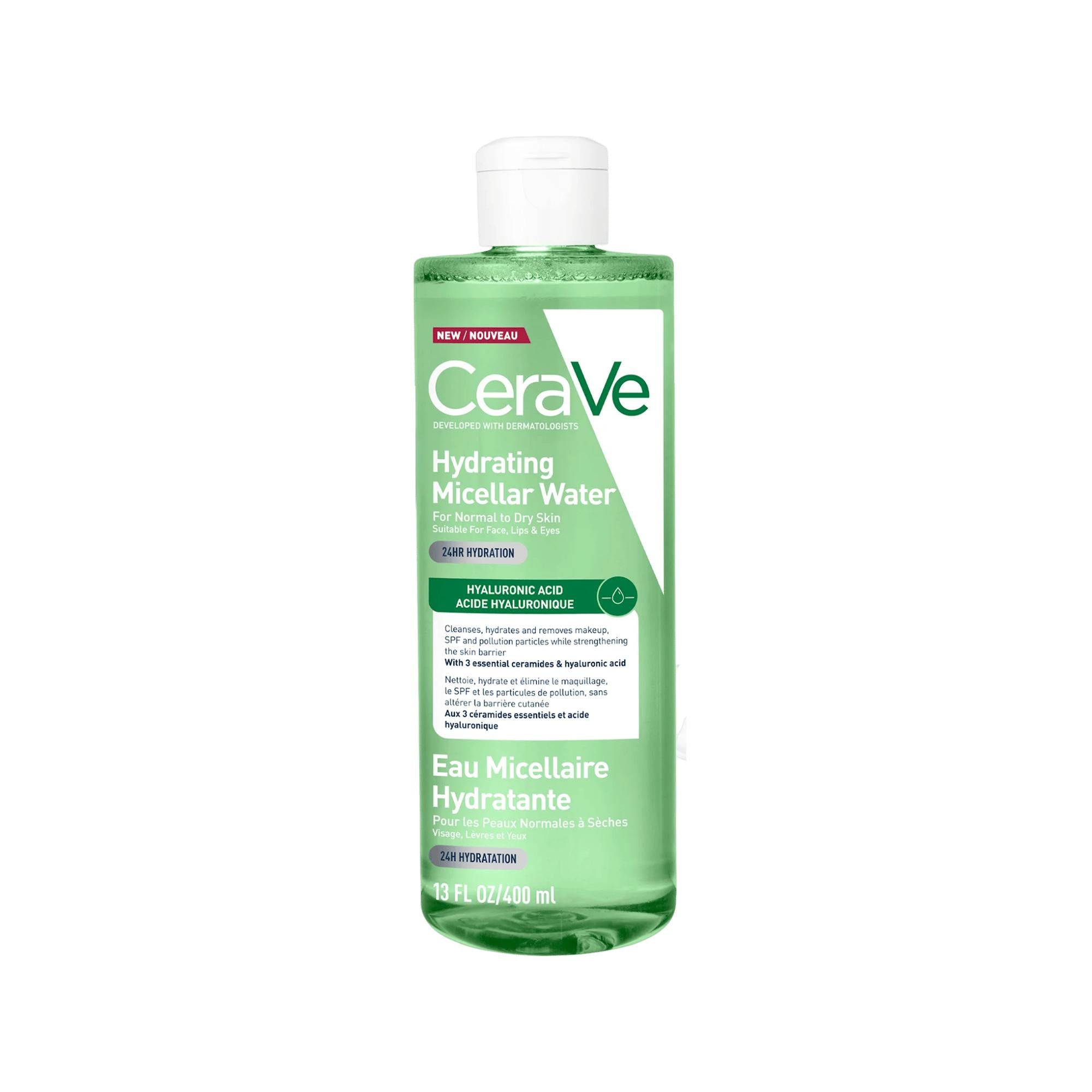 CeraVe Hydrating Micellar Water with Hyaluronic Acid 400 ml