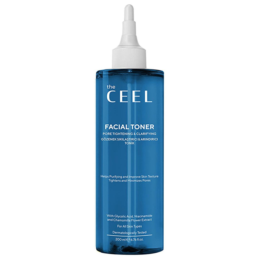 Ceel Pore Tightening Toner - Salicylic & Glycolic Acid, Niacinamide - Unclogs Pores, Reduces Oil, Improves Skin Tone (6.76 fl oz)