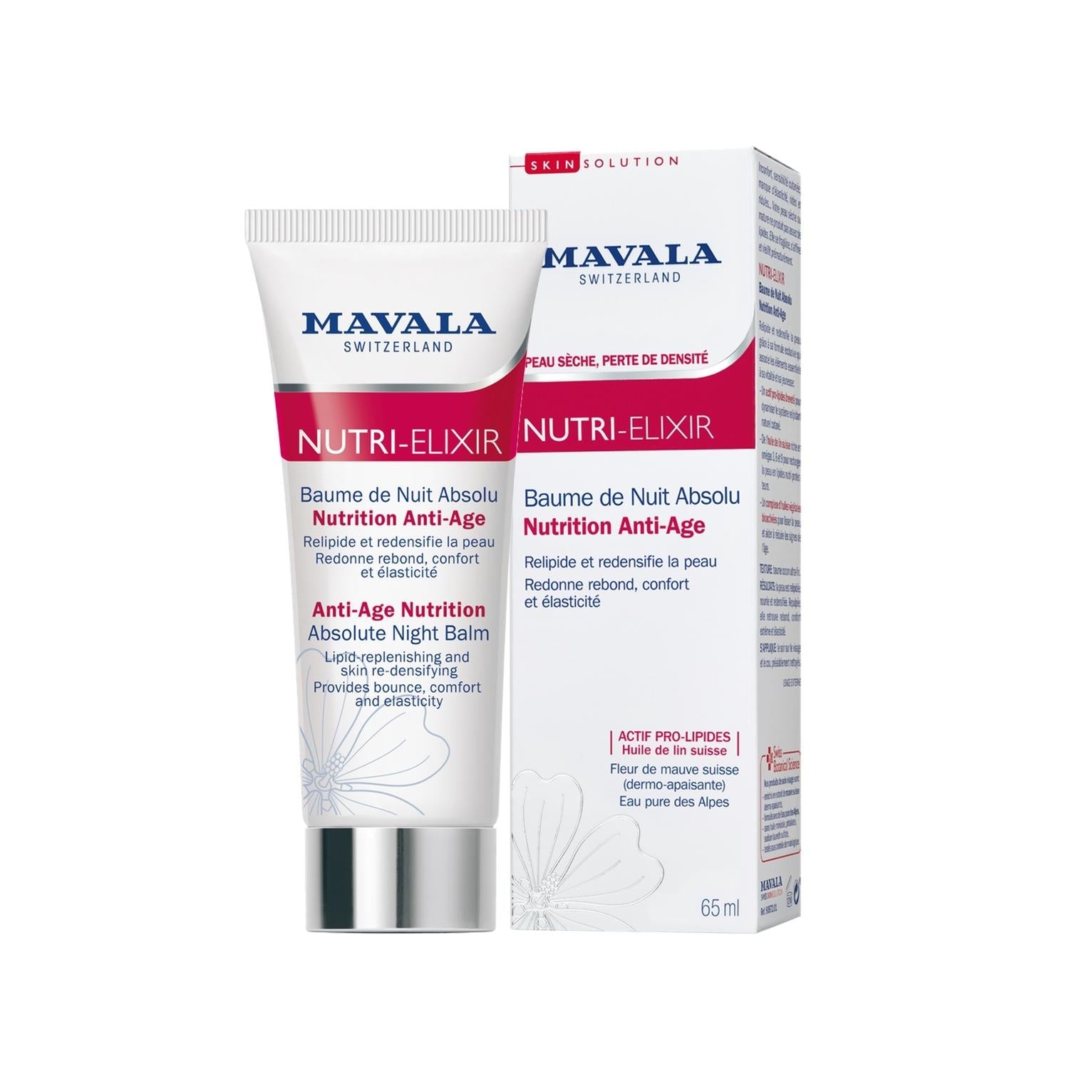Mavala Anti-Age Night Balm - Nourishing Skincare for Younger Looking Skin, 65ml