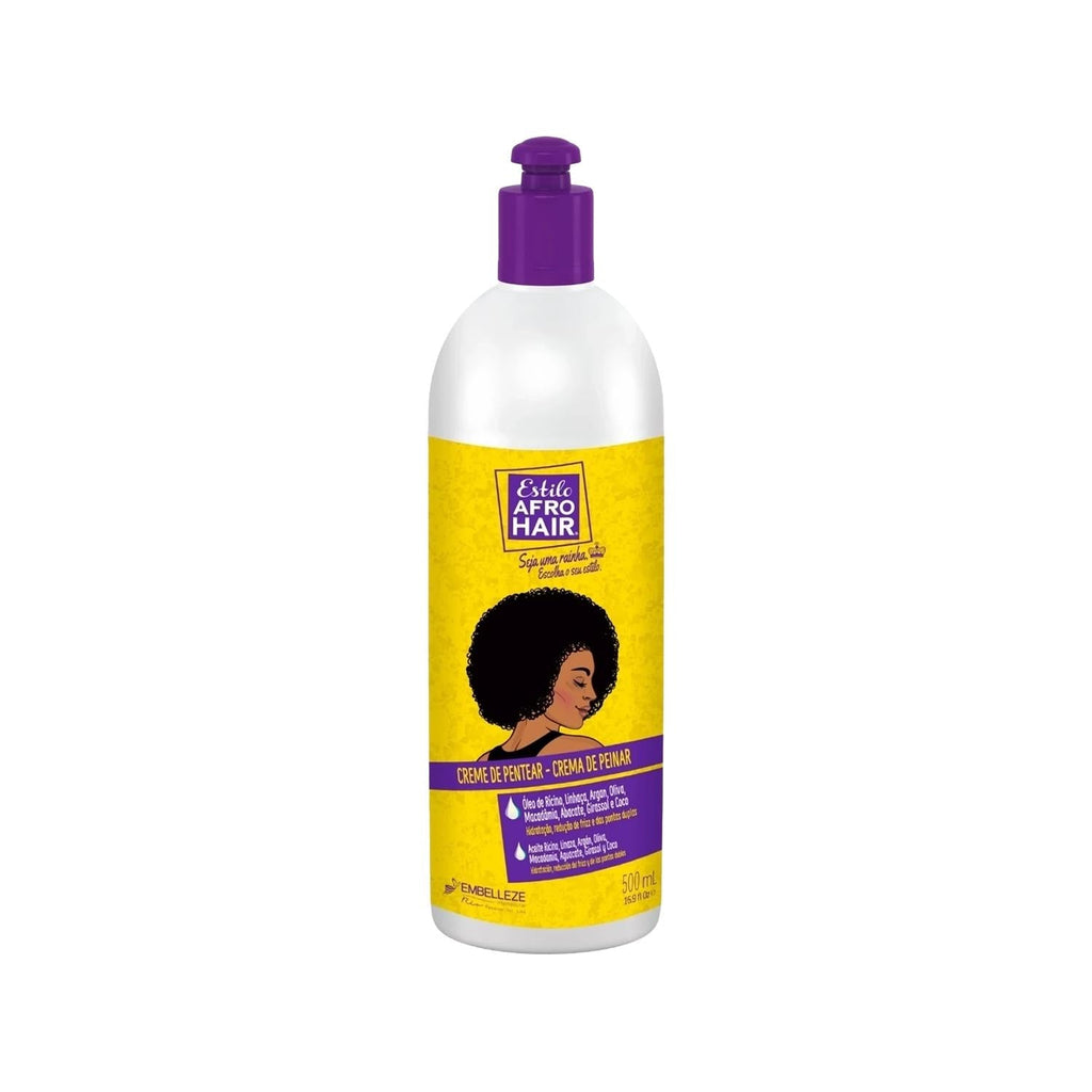 Novex Afro Hair Leave-In Styling Cream for Curls 500 ml
