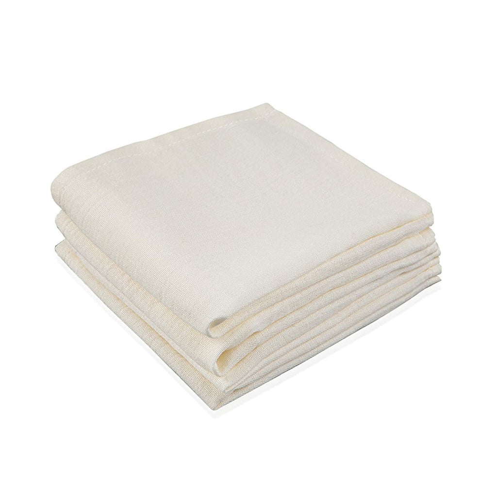 Babyjem Baby Muslin Cloth - Soft, Multi-Purpose Cloth for Baby Care Essentials - Pack of 4