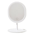 Eklips Round LED Makeup Mirror with Built-In Light