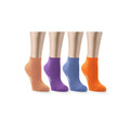 Ozzy Socks Women's 4-Pack Bamboo Seamless Toeless Socks - Comfortable, Eco-Friendly, Colorful Footwear for Women
