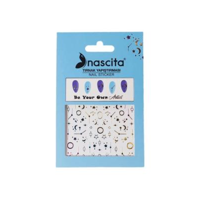 Nascita Galaxy Nail Stickers - Easy DIY Nail Art Decoration for Various Designs
